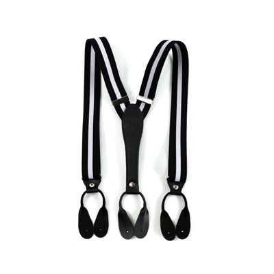 吊帶 大人吊帶 Y型吊帶 客製吊帶 鬆緊帶吊帶 緹花吊帶 條紋 皮扣 六夾 禕尚