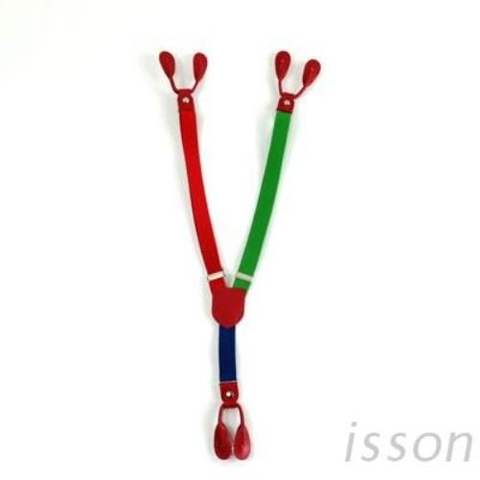 禕尚-兒童吊帶 Y型吊帶 客製吊帶 鬆緊帶吊帶 皮扣型 六夾 禕尚